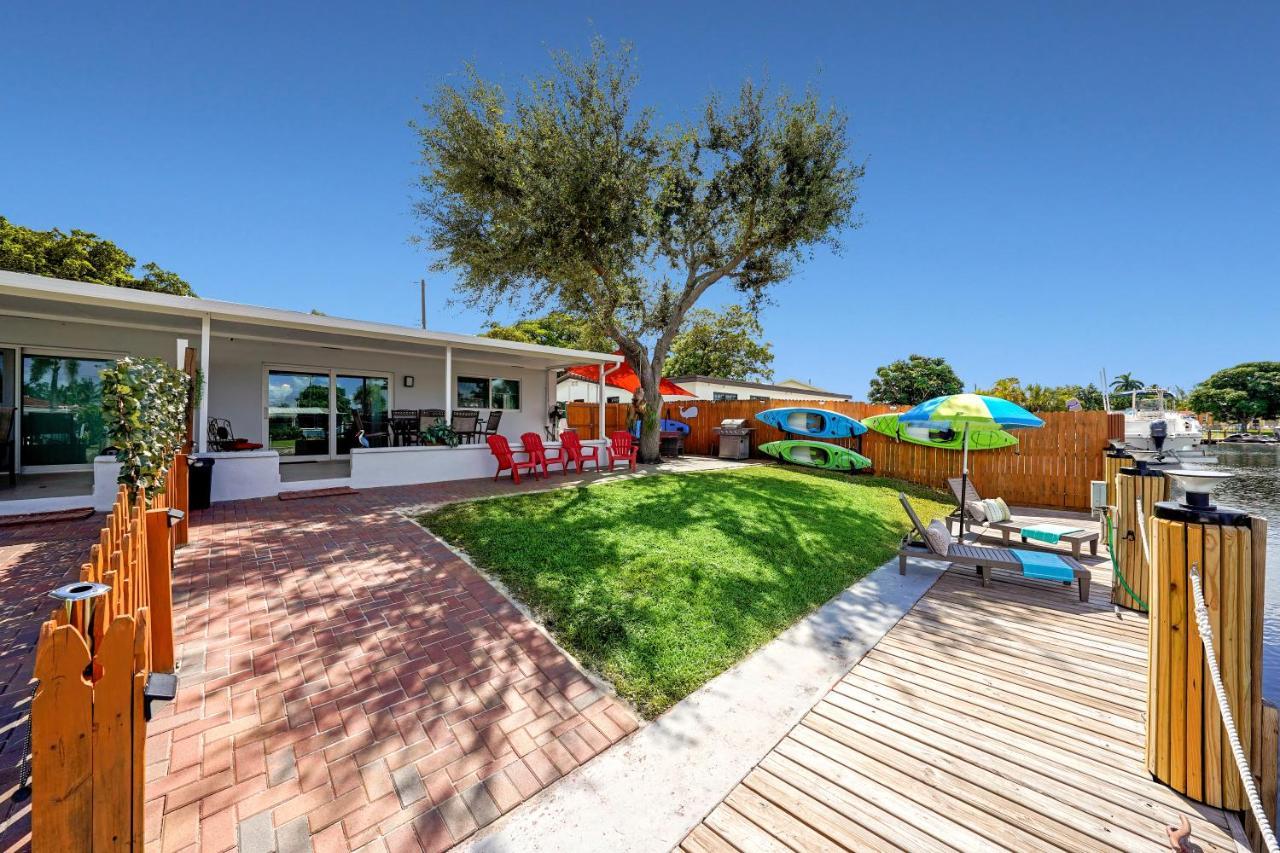 Waterfront Fll&Beaches, Bbq, Kayaks, Canoe Dania Beach Buitenkant foto