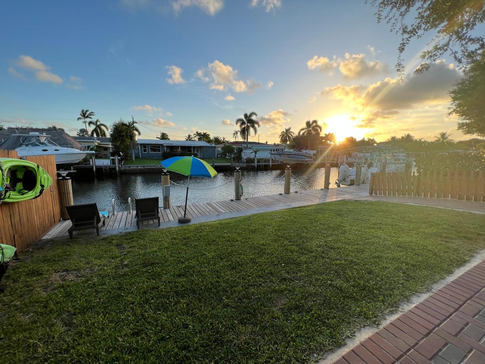 Waterfront Fll&Beaches, Bbq, Kayaks, Canoe Dania Beach Buitenkant foto